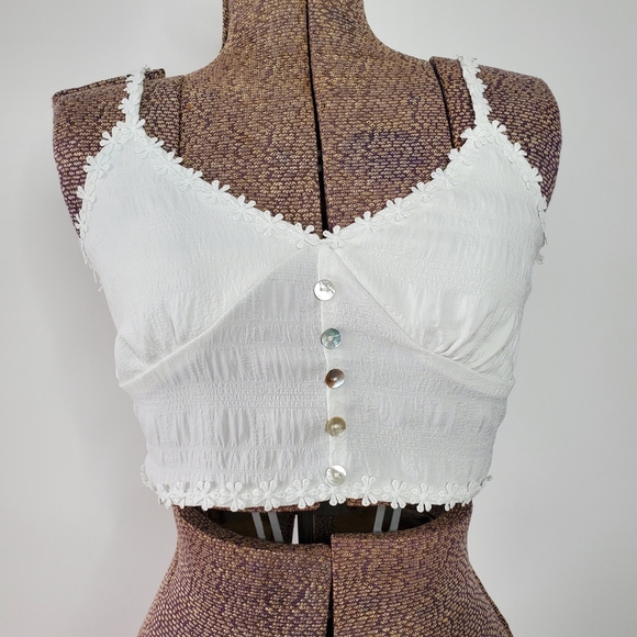 SHEIN Tops - Shein white crop top